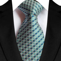 Nueva Corbata De Flor Clásica Para Hombre 8cm Lujosa Estripada Jacquard Adecuada Para Negocios Bodas Fiestas Uso Diario Accesorio De Moda Polyester - details 2