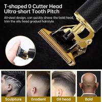 Recortadora profesional novedosa, cortadora, corte de barba, peluquería inalámbrica, máquina de afeitar - details 4
