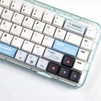 Juego de 143 teclas, teclas de perfil MDA resistentes a la decoloración, nuevo programador PBT, teclas ergonómicas personalizadas en blanco para tapa de teclado nical - details 3