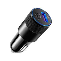 Cargador de Coche USB 3.1A Cuerpo de Metal con 2 Puertos y Luz Indicadora - details 7