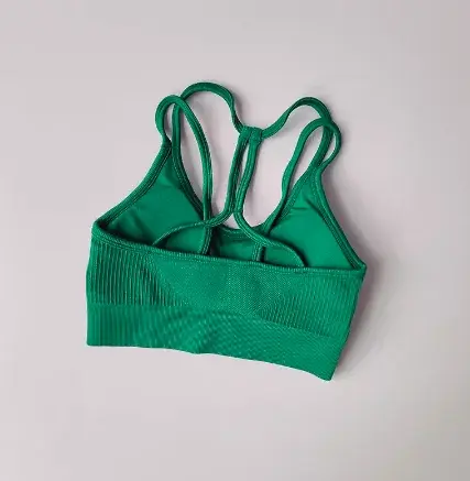 Ropa interior deportiva para mujer, a prueba de golpes, para correr, verano, secado rápido, espalda, fitness, chaleco, entrenamiento profesional, sujetador de Yoga - 1