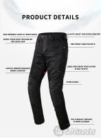 Pantalones de Motocicleta Retro VEMAR Textura Delgada, Anti-caída, Anti-desgaste, Duradero - details 9