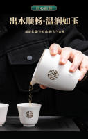 Un juego completo de tazas de té, un nuevo cuenco con tapa de alta gama para uso doméstico, juego combinado de lujo 2022 - details 6