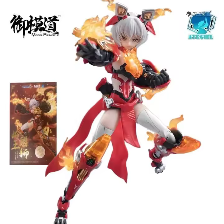 Modelo electrónico Original ATKGIRL serie Ling Wang Xingshi Anime figura de acción ensamblaje juguetes coleccionables regalos de modelismo para niños - 1