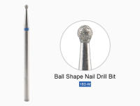 KADS Uñas drill brocas en forma de bola, herramientas de manicura de acero de tungsteno para limpieza de piel muerta, removedor de cutículas y pedicura, 2,35mm - details 5