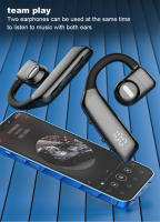 Auriculares inalámbricos con Bluetooth para negocios, cascos deportivos con conducción de aire, con micrófono, cancelación de ruido, para coche - details 13