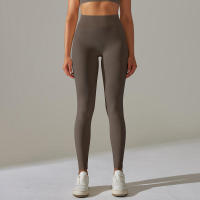 Leggings deportivos para mujer, pantalones de yoga sin costuras de cintura alta para correr, fitness y entrenamiento - details 34