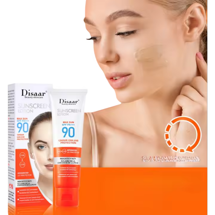 Protector solar para cuerpo, brazos, muslos y loción protectora solar aislante. - 1