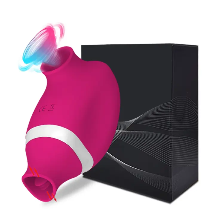Vibrador de succión de clítoris para mujer, succionador de pezón femenino, estimulador de vacío de clítoris, lengua Oral, coño, Juguetes sexuales para lamer - 1