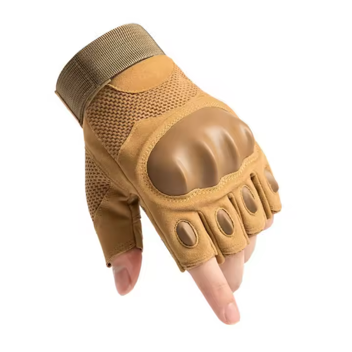 Guantes de Dedo para Ciclismo al Aire Libre Resistentes al Desgaste, Antideslizantes, Accesorios de Fitness para Uso Portátil - 1