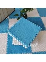 Alfombra de empalme de 20 piezas para habitación, manta de cabecera para niños, resistente a las manchas, 30x30 Cm - details 8