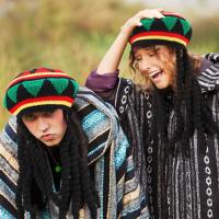 Gorro de Trenza de Punto Unisex Estilo Caribeno para Hip Hop Peluca de Estilo Dreadlocks - details 3