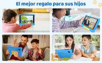 HotLight Tablet para niños Android 13,Tableta Infantil 7 Pulgadas con 5GB RAM 32GB ROM (TF 128GB),Cámara Doble,Bluetooth,Control Parental,Funda EVA (Azul) - details 5