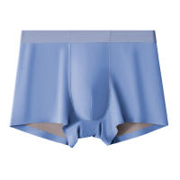 Pantalones de seda de alta gama para hombres Calzoncillos bicolores sin marcas - details 0