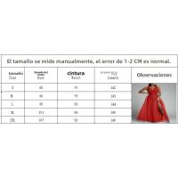 Vestido brillante con cuello en V y cintura delgada Moda femenina 2024 para Europa y Estados Unidos - details 0