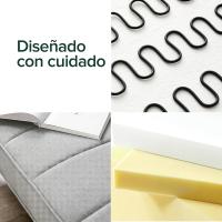 Sofá Cama - Sofá Cama Plegable 2 en 1 - Adecuado para habitaciones de invitados y espacios pequeños - PVC Negro - details 23