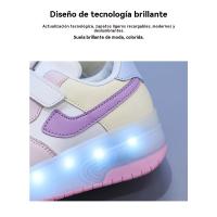Zapatos de Patinaje Multifuncionales para Niños Versión Popping en Negro y Rojo Deportes y Moda - details 13