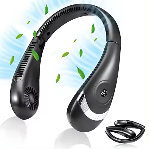 Miniventilador USB silencioso, dispositivo de ventilación con luz LED de potencia para acampar al aire libre viajar - 1
