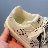 2025 primavera nuevos zapatos casuales para niños moda estilo coreano fondo suave antideslizante versátil Chic escuela Pu zapatillas de deporte - details 8