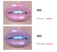 Brillo de labios líquido polarizado de sirena, hidratante con acabado de brillo brillante, largo desgaste, ligero, transparente e hidratante - details 6