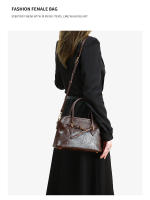 Bolso retro de lujo, de gran capacidad, versátil, de hombro, a la moda, sencillo, informal, bolso de mensajero. - details 14