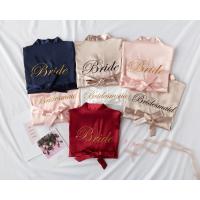 Bata de novia para dama de honor, bata Sexy para mujer, albornoz, camisón corto, ropa de dormir informal, Kimono de flores Geisha M L XL - details 5