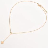 Colgante de corazón de melocotón para mujer, collar en forma de Y, gran moda Popular, nuevo, Europa Y Estados Unidos, venta al por mayor - details 4