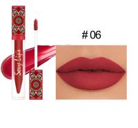 Gloss de Labios Mate Rosa Estilo Bohemio Duradero Impermeable Labial Hidratante No Pegajoso de Color Vibrante - details 9