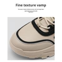 Zapatillas Casuales Para Hombre Con Plataforma Y Cordones Tenis Absorbente De Sudor Vestido Vulcado Estudiante Senderismo Zapatillas Hombre 2024 - details 6