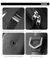 Rhinowalk-portabotellas para motocicleta, bolsa para hervidor con aislamiento de Motor, soporte para vasos de liberación rápida con sistema MOLLE en bolsa para motocicleta - details 13