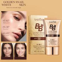 40g SPF50 + crema BB con protección solar de Caracol dorado, crema facial líquida, maquillaje BB, corrector blanqueador de Base facial, crema resistente al agua V3J1 - details 3