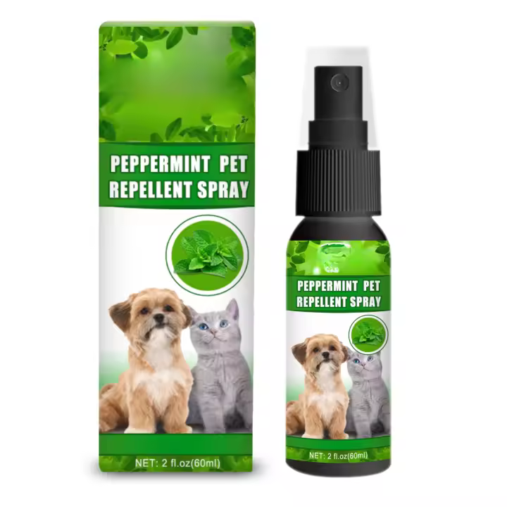 Gotas antipulgas para mascotas, alivio de larga duración de pulgas, garrapatas, piojos, ácaros y tiña, 60ml - 1