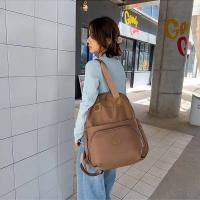 Mochila deportiva de nailon de estilo coreano, bolso de hombro de viaje de gran capacidad de Color sólido, bolso de mano con diseño de nicho, bolsa de Fitness para trabajador de oficina - details 18