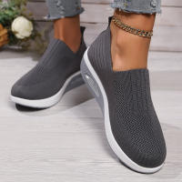 Zapatos ortopédicos antideslizantes con cojín de aire para mujer, zapatillas transpirables con plataforma, para caminar - details 26