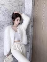 Elegante Cardigan de Punto Coreano Suéter Casual de Moda para Mujeres en Otoño - details 6