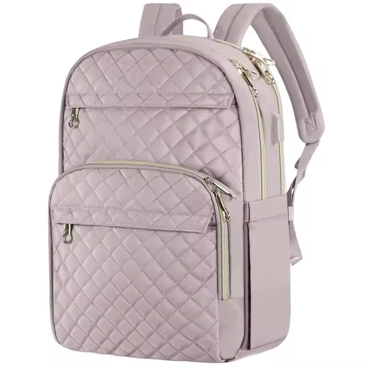 Mochila para computadora portátil para mujer Mochila de gran capacidad para negocios Mochila de viaje para estudiantes - 1