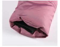 Abrigo de Invierno para Niñas Cálido, Grueso, con Capucha y Cuello de Piel Estilo de Princesa - details 11