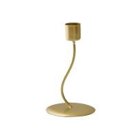 European Metal Candle Holder Iron Candlestick Irregular Pillar Candle Stand Wedding Party Dining Table Centerpiece Home Decor - details 6