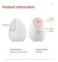 Máquina de vapor de belleza para el cuidado de la piel Facial, pulverizador de rejuvenecimiento de la piel, hidratante Facial co - details 8