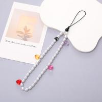 Cordón de teléfono con cuentas hecho a mano, correa de muñeca con cuentas, cadena de teléfono con perlas, eslinga antipérdida colorida, accesorios para teléfono móvil - details 18