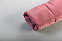 Chaqueta de puff con capucha de pelo para niñas estilo laminated bubble alfombrado con forro de poliéster cierre de cremallera para otoño e invierno ideal para niñas de 3 a 8 años - details 9