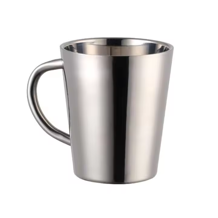 Taza de Acero Inoxidable Portátil Arcoiris 300ml para Viajes y Uso de Oficina - 1