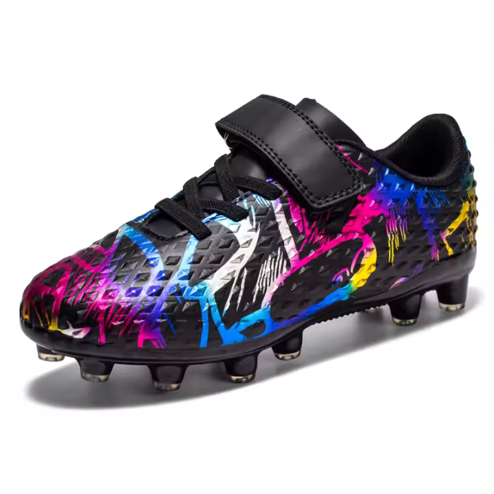 Botas de fútbol para niños de moda, nuevas, con punta baja antideslizante, resistentes al desgaste, deportivas para exterior, césped, entrenamiento, talla. - 1