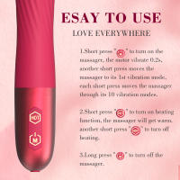 Vibrador G Spot Potente Estimulador de Lengua de Clítoris Masajeador para Masturbación Adulta - details 4