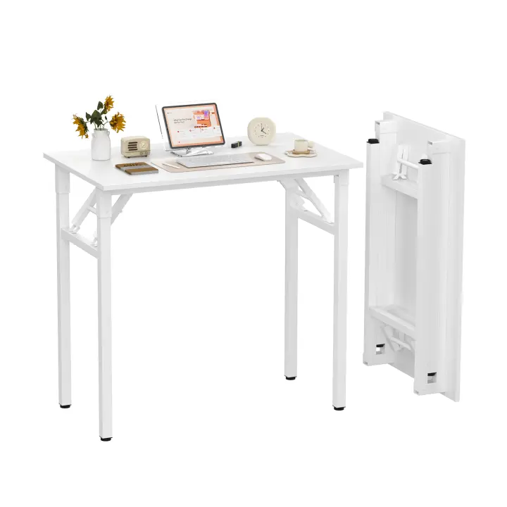 Rcynview  Escritorio Plegable Estilo Moderno de Medio Siglo Lámina Monitor de Brazo - 1