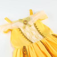 Belle Cosplay Vestido de princesa niñas cumpleaños encanto disfraz niños carnaval fiesta puesta en escena Vestido niños disfraz Vestido - details 4