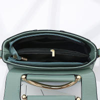 Bolsos de mano de cuero PU de color sólido para mujer, bolso de hombro cruzado de playa de verano para móvil - details 18