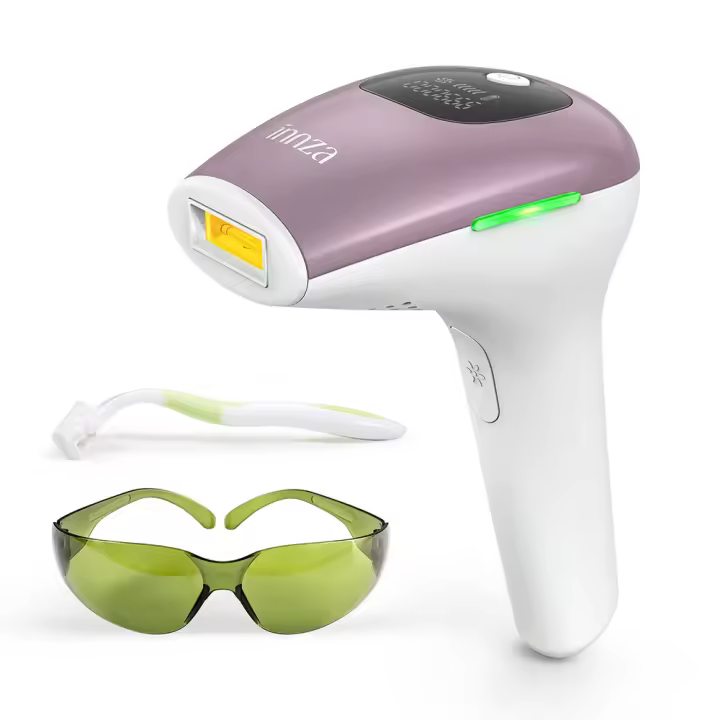 Máquina de Eliminación de Vello Innza IPL con Láser Permanente 2 Modos 5 Niveles de Intensidad Máquina Eléctrica de Epilador Láser 999000 Flashes - 1
