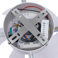 Ventilador de Techo LED Inteligente 220V, 20.5 Pulgadas, Luz Cálida, Luz Neutra, Luz Blanca - details 7