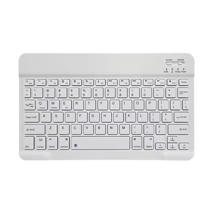 Teclado Bluetooth de 78 teclas, teclado inalámbrico ligero y recargable para portátil, teclado Universal cómodo para videojuegos y tableta - 1